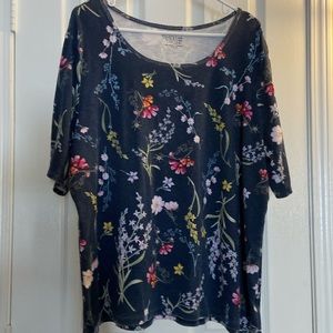 Floral Knit Top